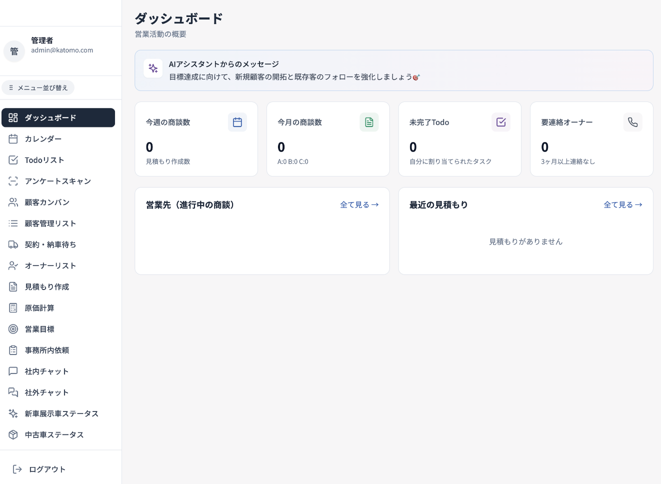 最強のカーディーラー用のAIツールがここに誕生